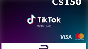 Rewarble TikTok CAD 150 Подарочная карта
