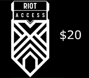 Riot Access USD 20 Code MENA
