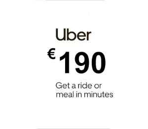 Uber EUR 190 Подарочная карта ES