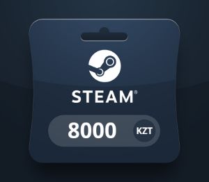 Steam Wallet KZT 8000 Подарочная карта KZ