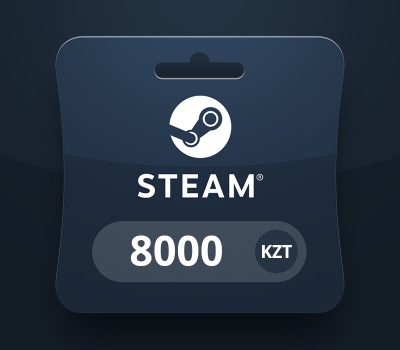 Steam Wallet KZT 8000 Подарочная карта KZ