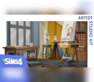 The Sims 4 - Artist Studio Kit DLC EU PC EA App Ключ