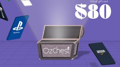 Ozchest $80 Подарочная карта