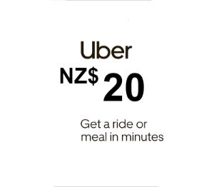 Uber NZD 20 Подарочная карта NZ