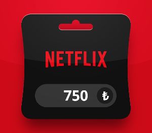 Netflix TRY 750 Подарочная карта TR