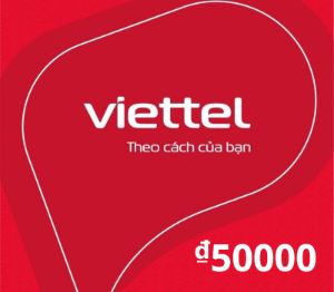 Viettel VND 50000 Подарочная карта VN