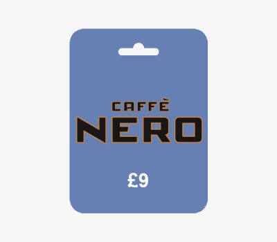 Caffe Nero GBP 9 Подарочная карта UK