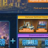 Cities: Skylines Starter Deluxe-издание Набор PC Steam Ключ