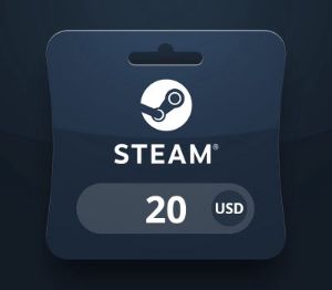Steam Wallet USD 20 Подарочная карта TR