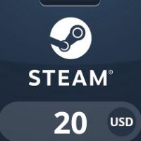 Steam Wallet USD 20 Подарочная карта TR