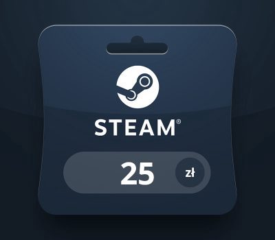 Steam Wallet PLN 25 Подарочная карта PL