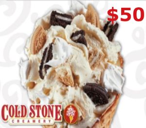 Cold Stone Creamer $50 Подарочная карта US