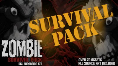 Axis Game Factory's AGFPRO - Zombie Survival Pack DLC PC Steam Ключ