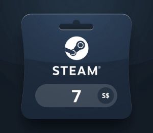 Steam Wallet SGD 7 Подарочная карта SG