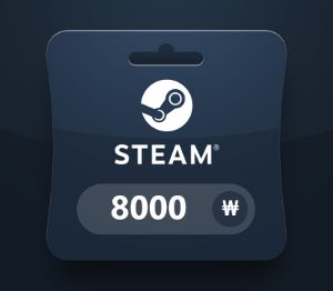 Steam Wallet KRW 8000 Подарочная карта KR