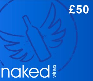Naked Wines £50 Подарочная карта UK