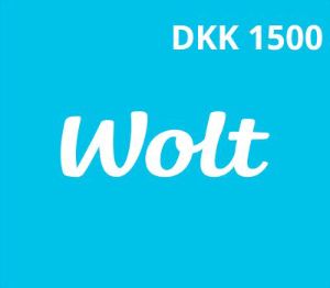 Wolt DKK 1500 Подарочная карта DK