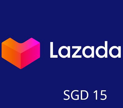 Lazada SGD 15 Подарочная карта SG