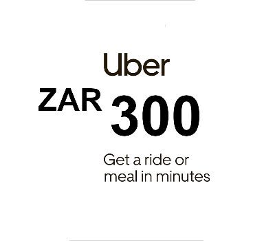 Uber ZAR 300 Voucher