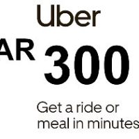 Uber ZAR 300 Voucher