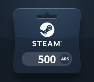 Steam Wallet ARS 500 Подарочная карта