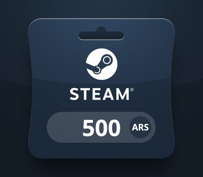Steam Wallet ARS 500 Подарочная карта