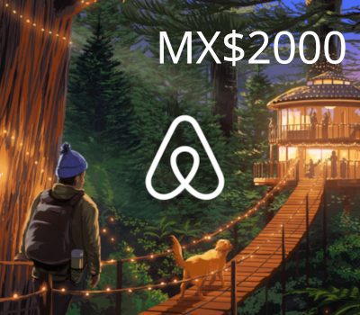 Airbnb MX$2000 Подарочная карта MX
