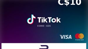 Rewarble TikTok CAD 10 Подарочная карта