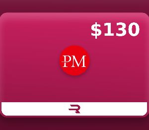Rewarble Perfect Money USD 130 Подарочная карта