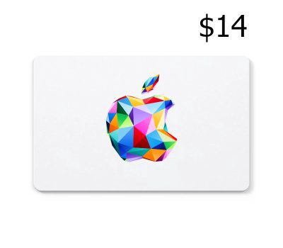 Apple $14 Подарочная карта US