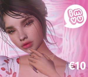 IMVU EUR 10 Игровая карта FR