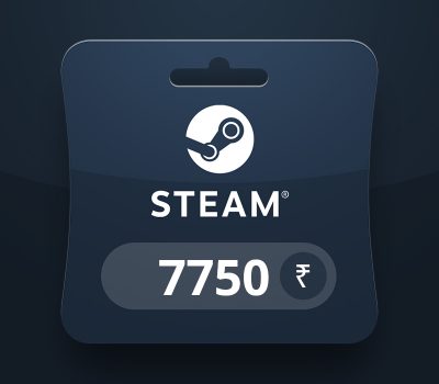 Steam Wallet INR 7750 Подарочная карта IN