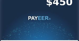 Rewarble Payeer USD 450 Подарочная карта