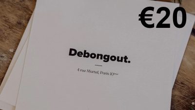 Debongout EUR 20 Подарочная карта FR
