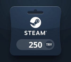 Steam Wallet TRY 250 Подарочная карта TR