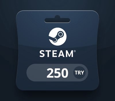 Steam Wallet TRY 250 Подарочная карта TR