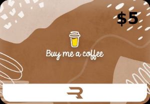 Rewarble Buy Me a Coffee USD 5 Подарочная карта