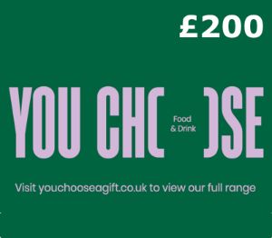 YouChoose Food & Drink Digital GBP 200 Подарочная карта UK