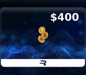 Rewarble Crypto (BTC) USD 400 Подарочная карта