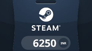 Steam Карта пополнения ₹6250 INR Код активации