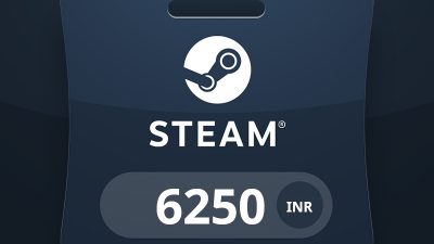 Steam Карта пополнения ₹6250 INR Код активации