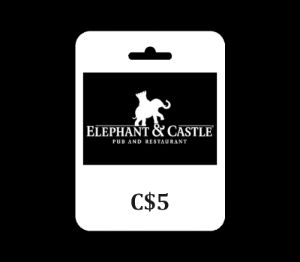 Elephant & Castle CAD 5 Подарочная карта CA