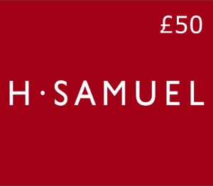 H Samuel £50 Подарочная карта UK