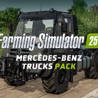 Farming Simulator 25 - Mercedes-Benz Trucks Pack DLC PC Steam Ключ