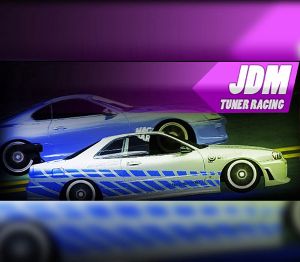 JDM Tuner Racing Steam Подарок
