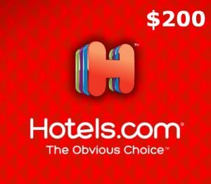 Hotels.com $200 Подарочная карта US