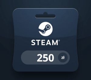 Steam Wallet PLN 250 Подарочная карта