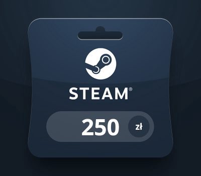 Steam Wallet PLN 250 Подарочная карта