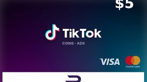 Rewarble TikTok USD 5 Подарочная карта