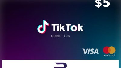 Rewarble TikTok USD 5 Подарочная карта